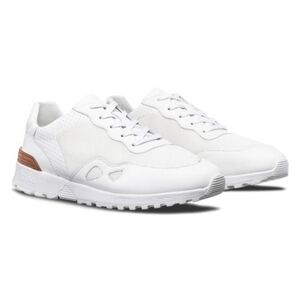 Clae Hayden Triple White Leather Sneaker NWT
